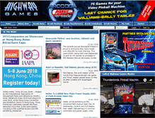 Tablet Screenshot of highwaygames.com